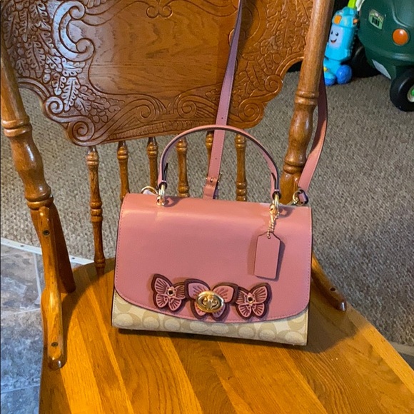 Coach Handbags - Coach Butterfly Tilly Tophandle